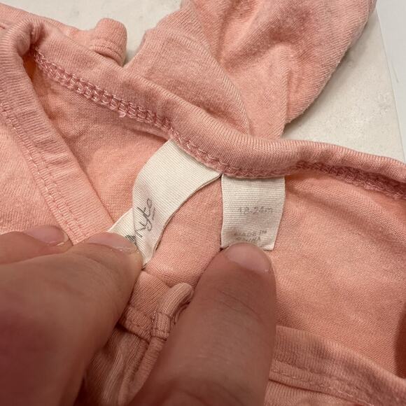 Kyte Baby Peach Snap Romper Pajamas - Picture 5 of 7